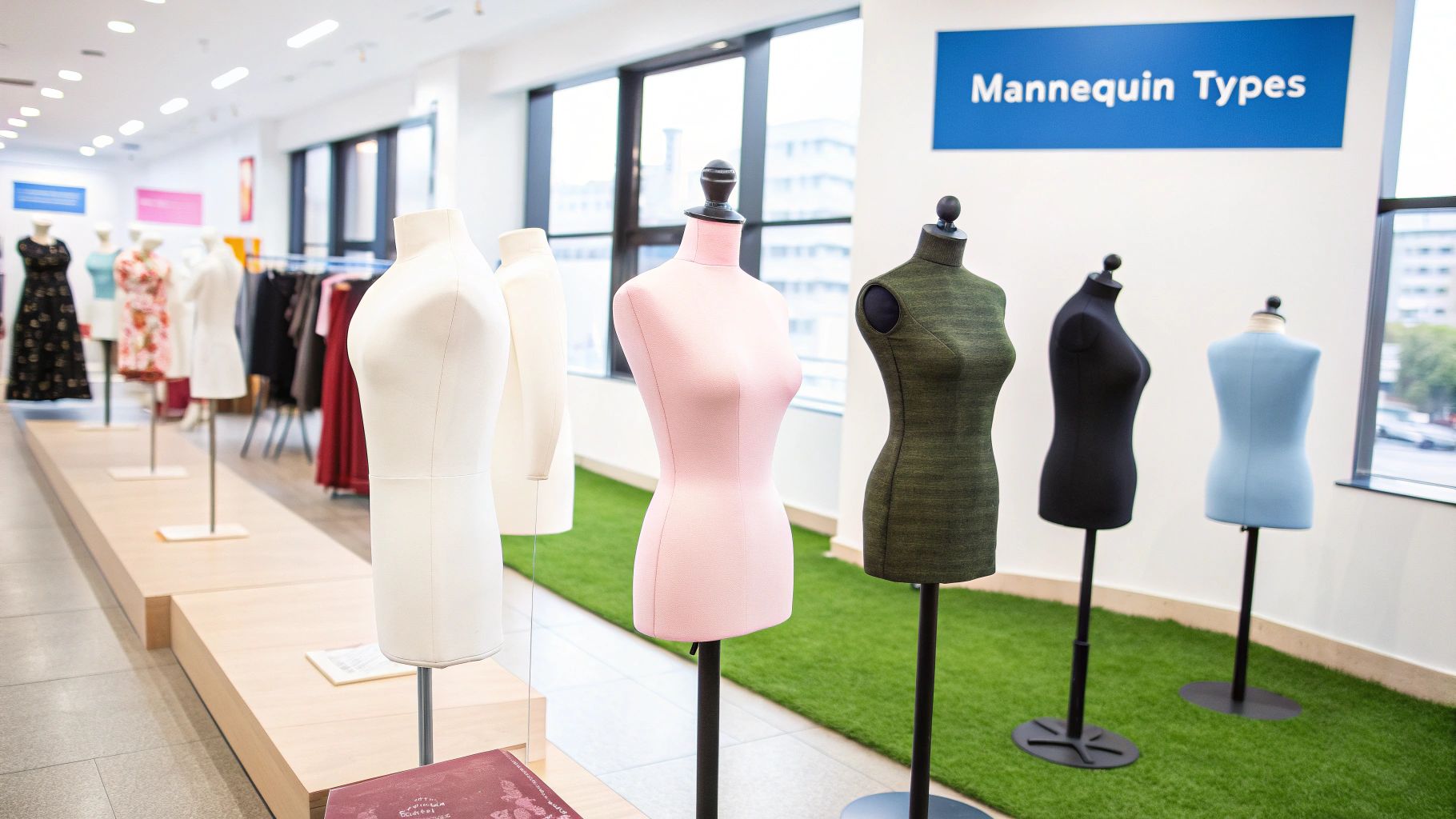 A graph showing the projected growth of the UK mannequin market.
