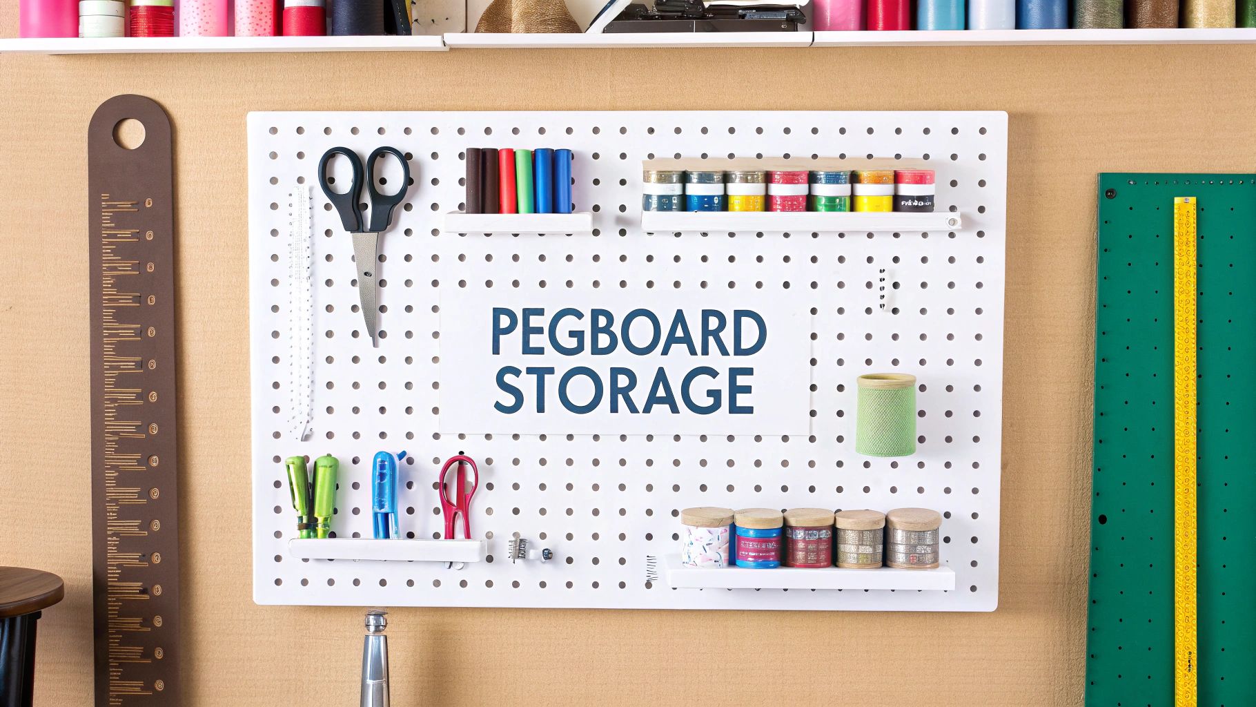 Pegboard Organisation System