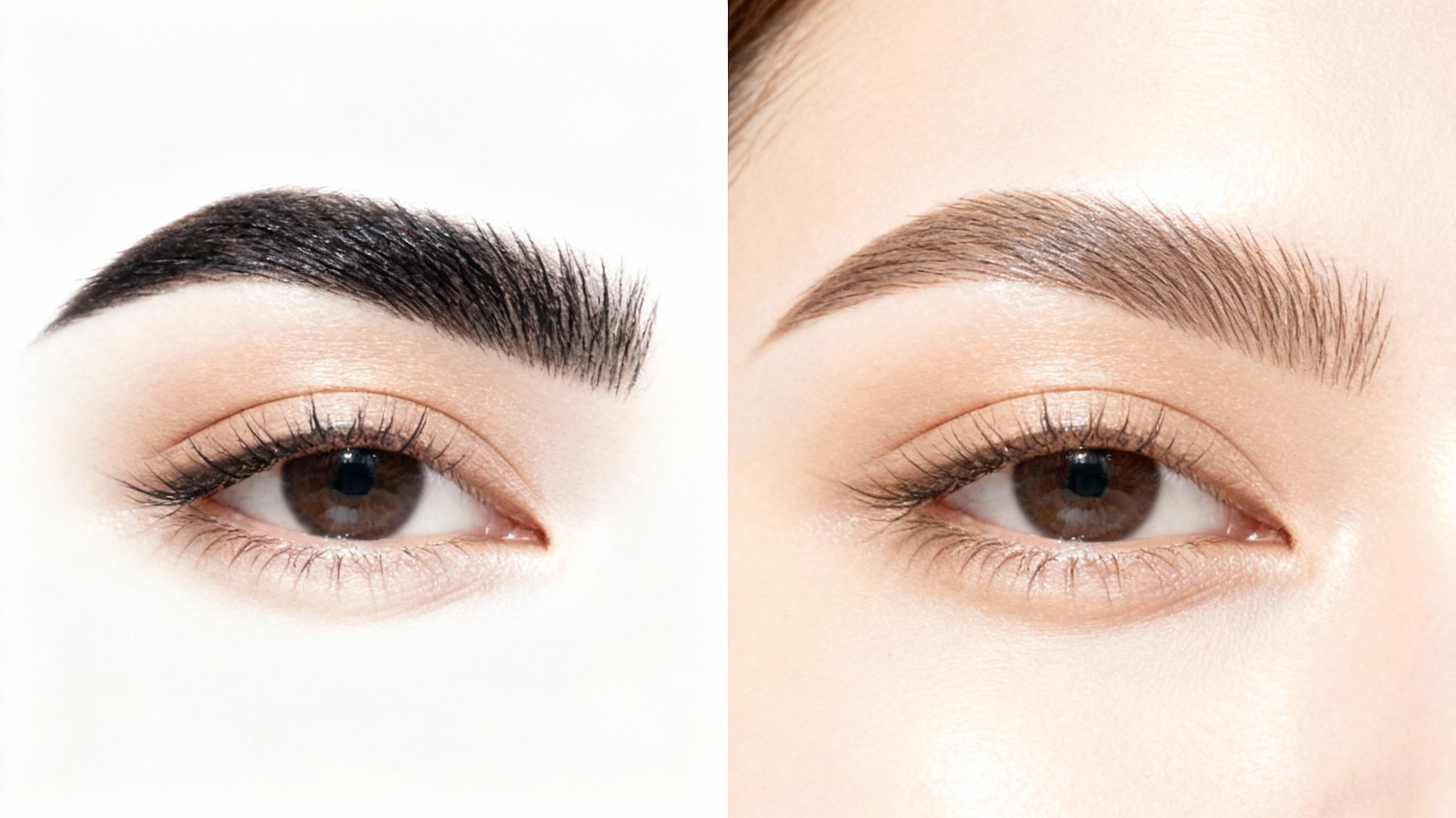 Kobieta popełniająca błąd w makijażu, wyglądająca na zdezorientowaną