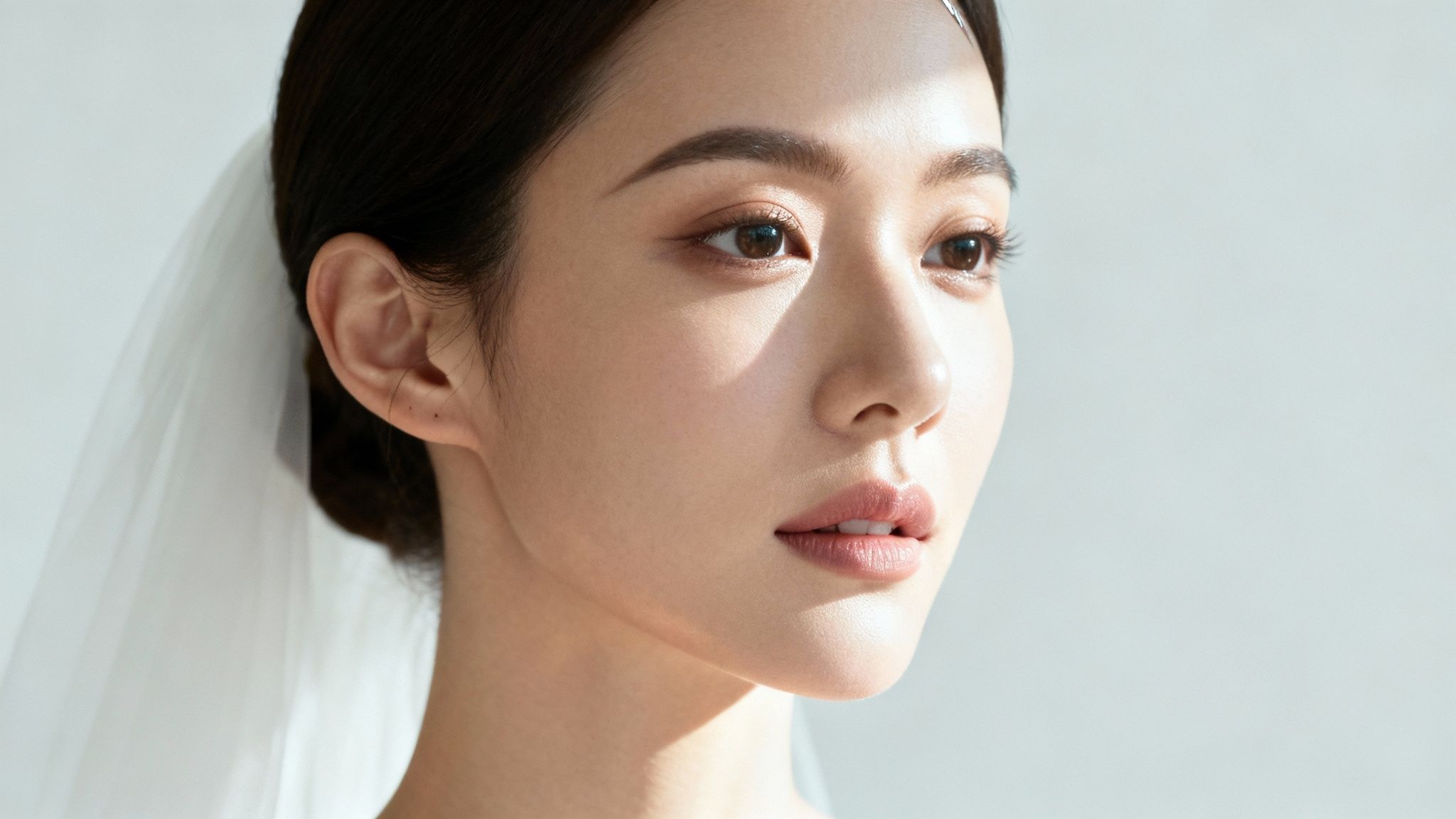 Konturowanie twarzy do mocnego makijażu ślubnego