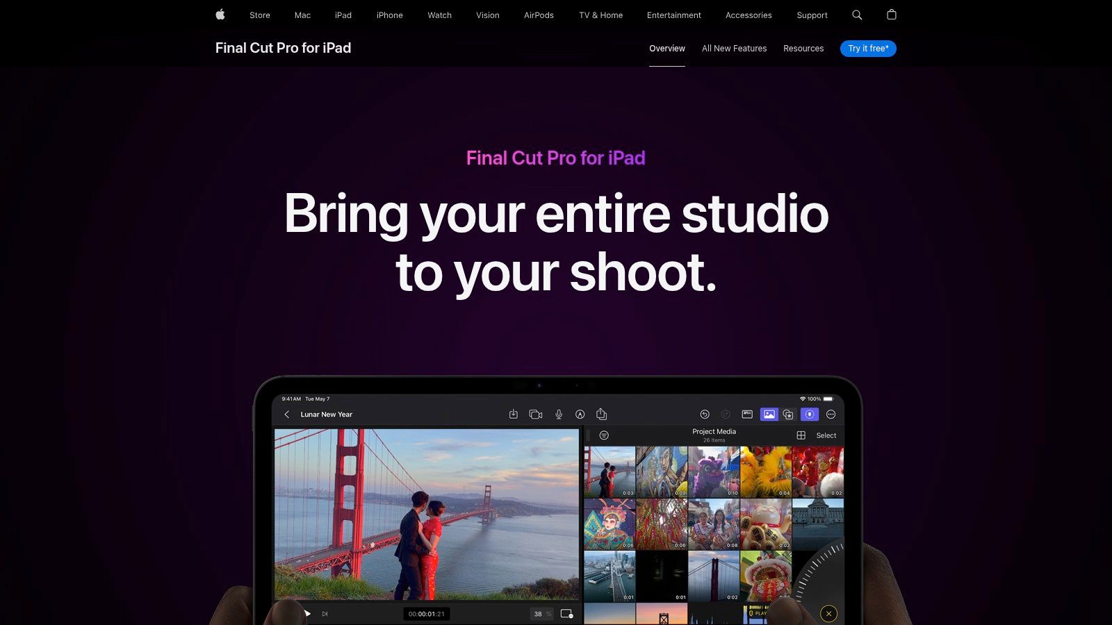 Apple Final Cut Pro (Mac & iPad)