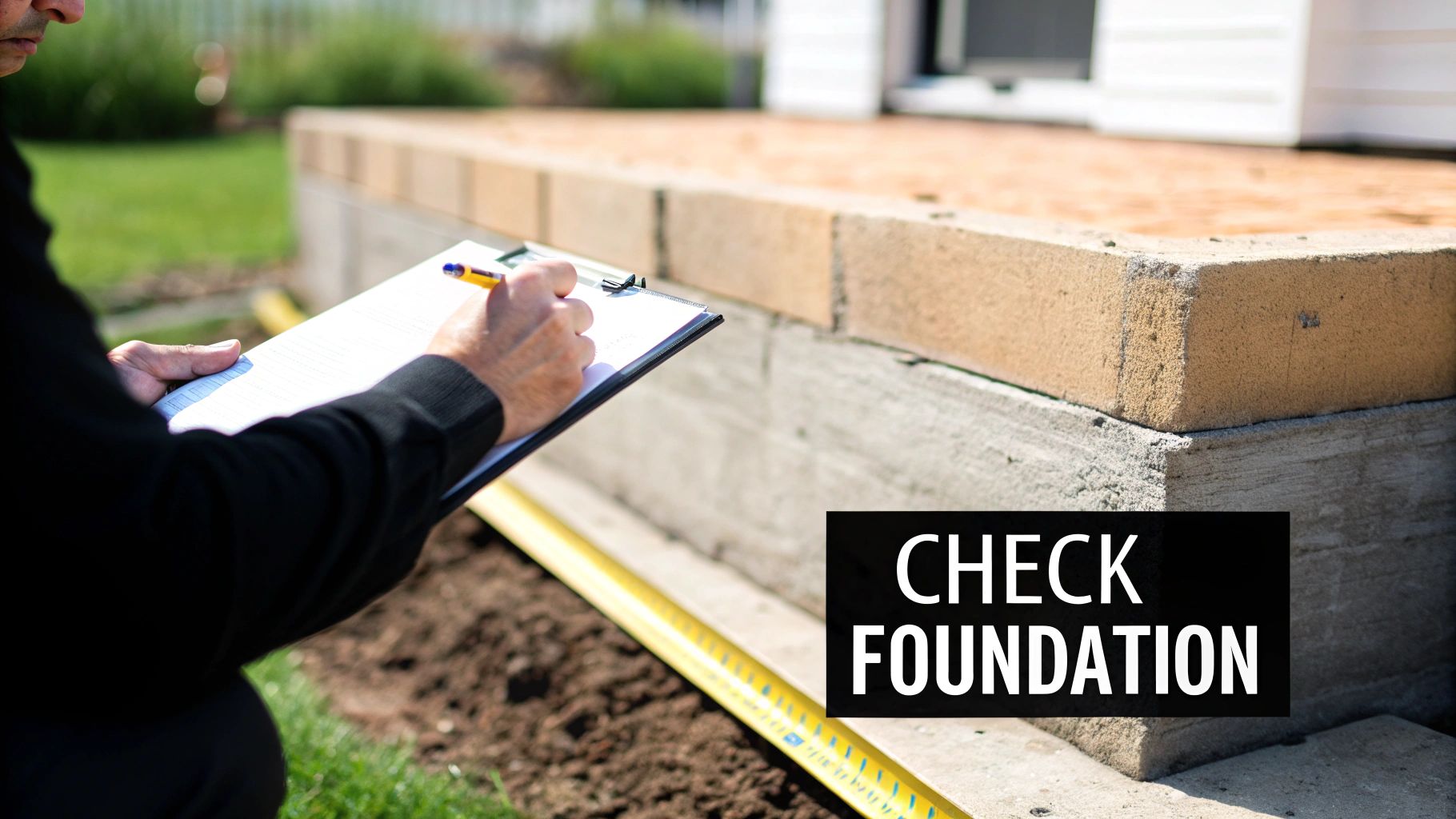 new construction home checklist: 5 Essential Inspections Foundation and Structural Inspection