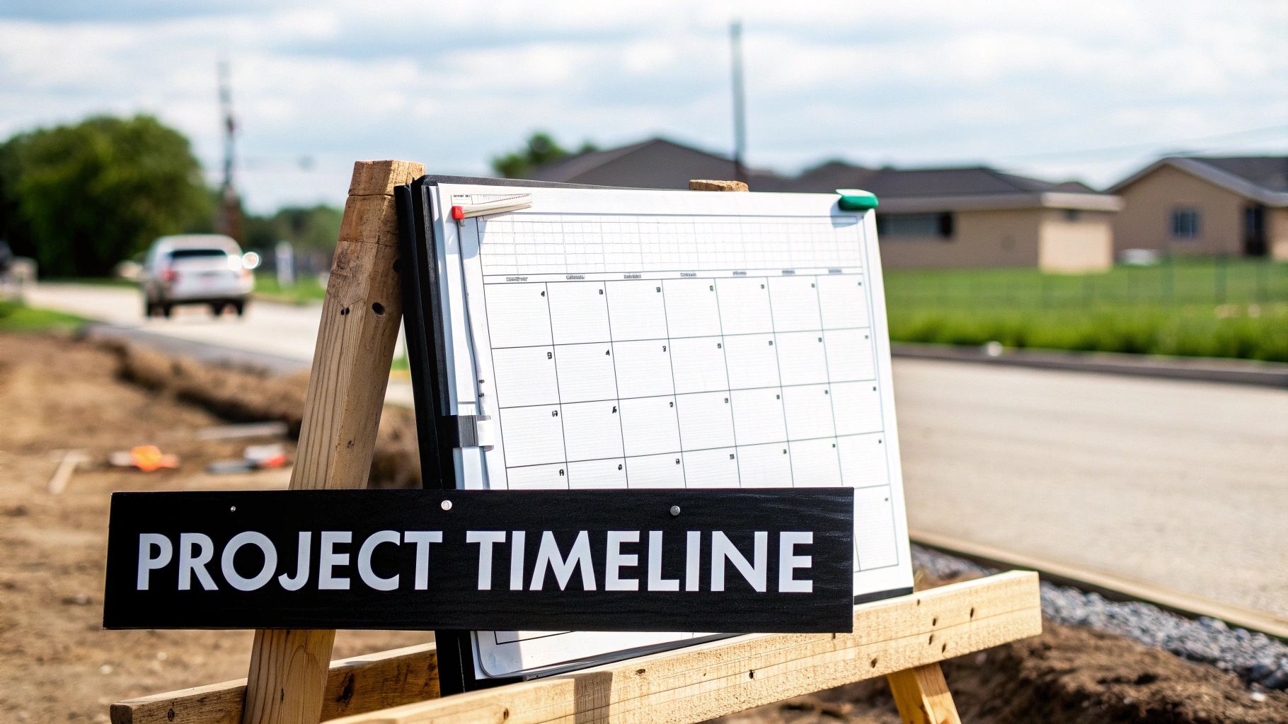 Can you provide a detailed timeline and construction schedule?