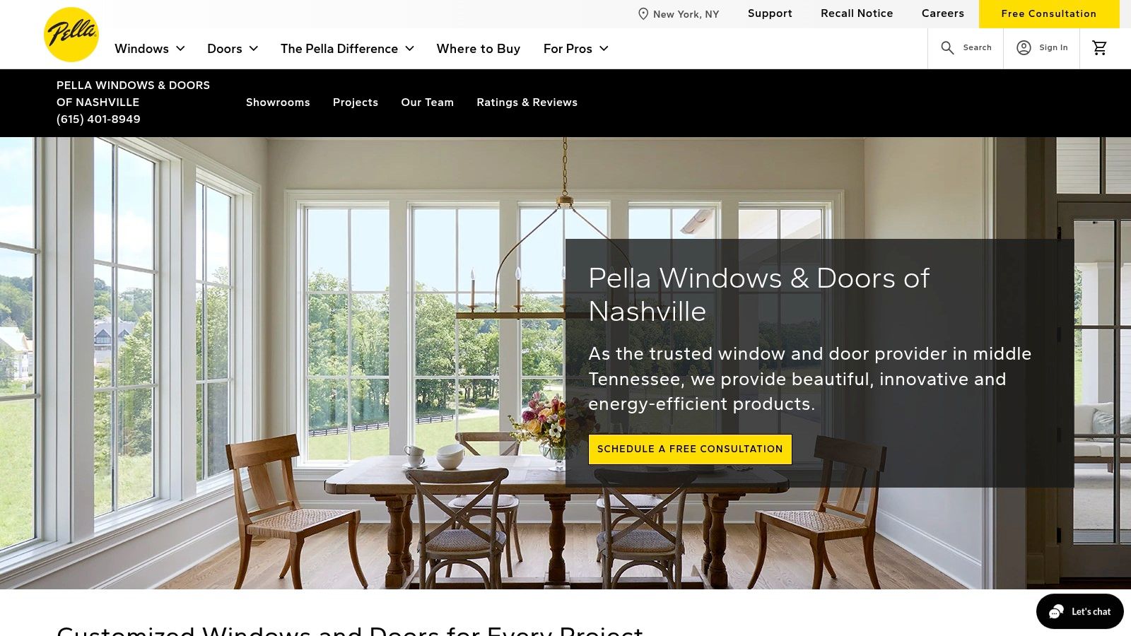 Pella Windows & Doors of Nashville
