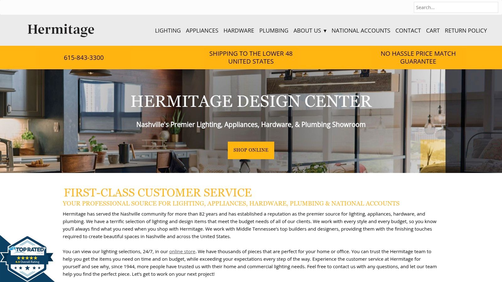 Hermitage Design Center (Hermitage Lighting)