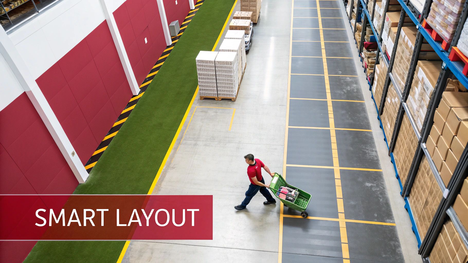 Warehouse layout model