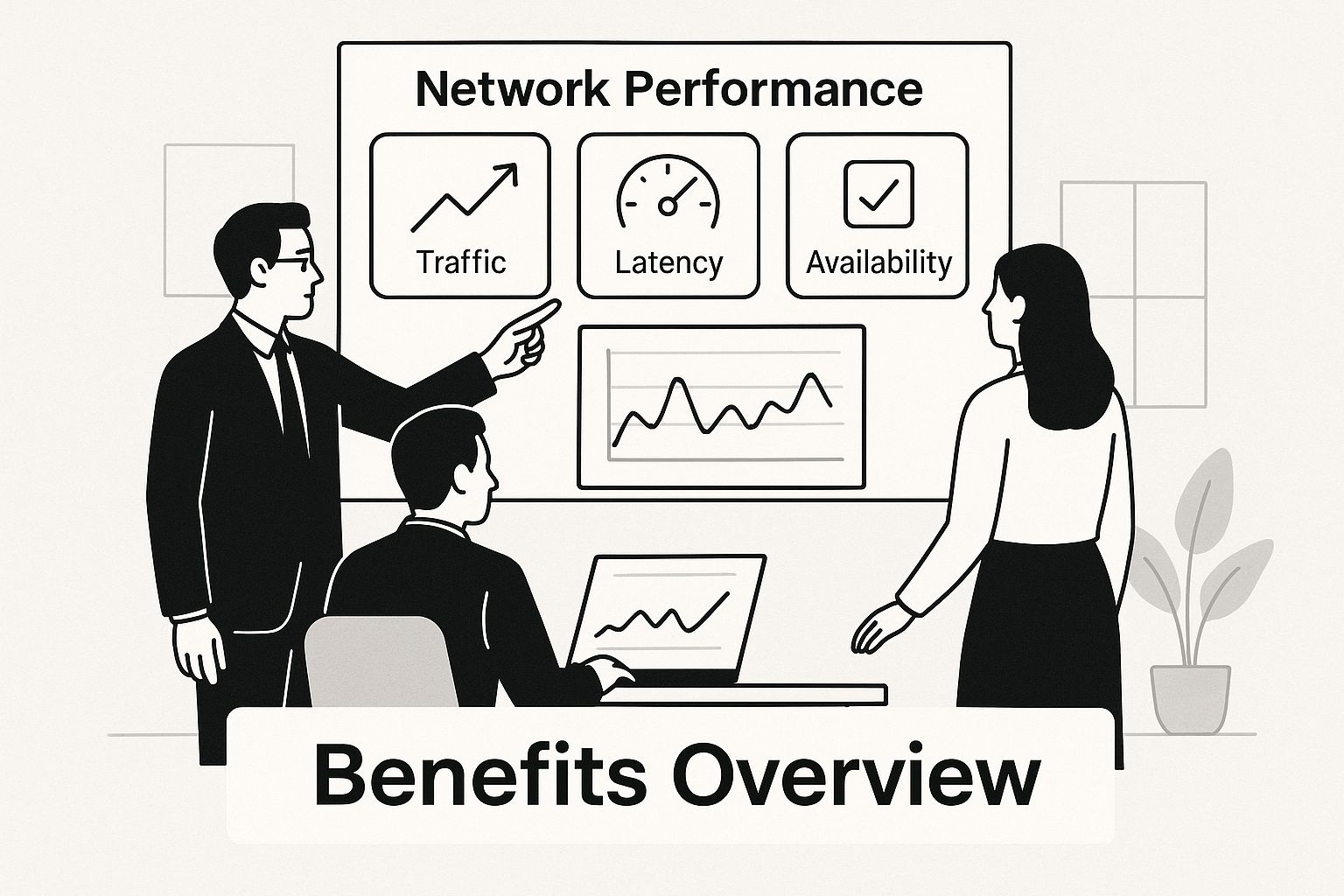 Infographic about network as a service providers