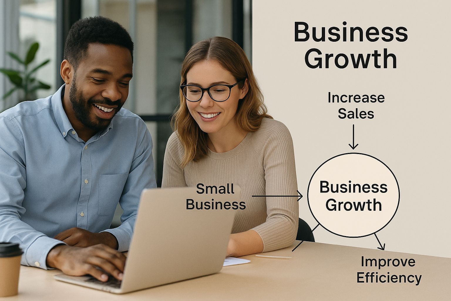 Infographic about cloud services for small business