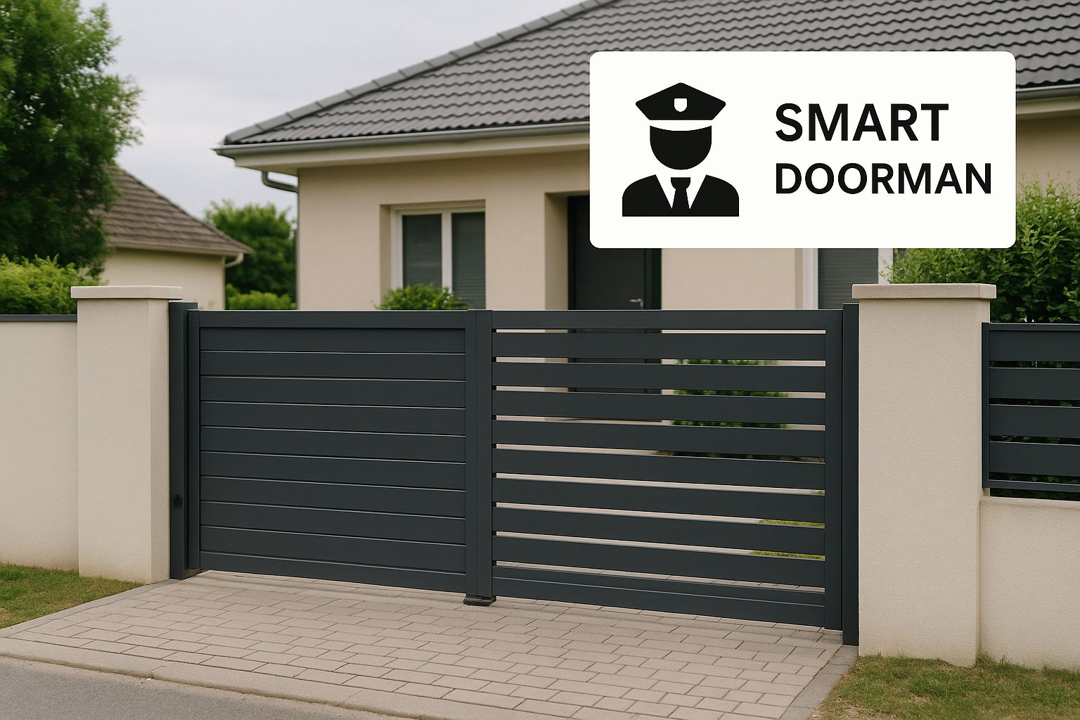Infographic about gate access system