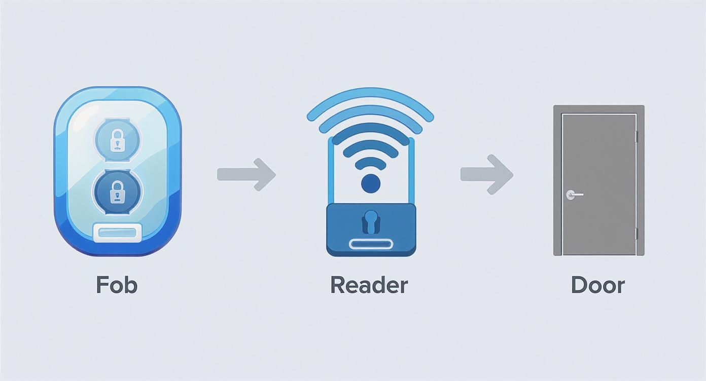 Infographic about key fob entry systems