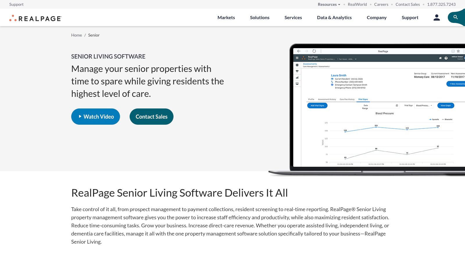 RealPage Senior Living Software
