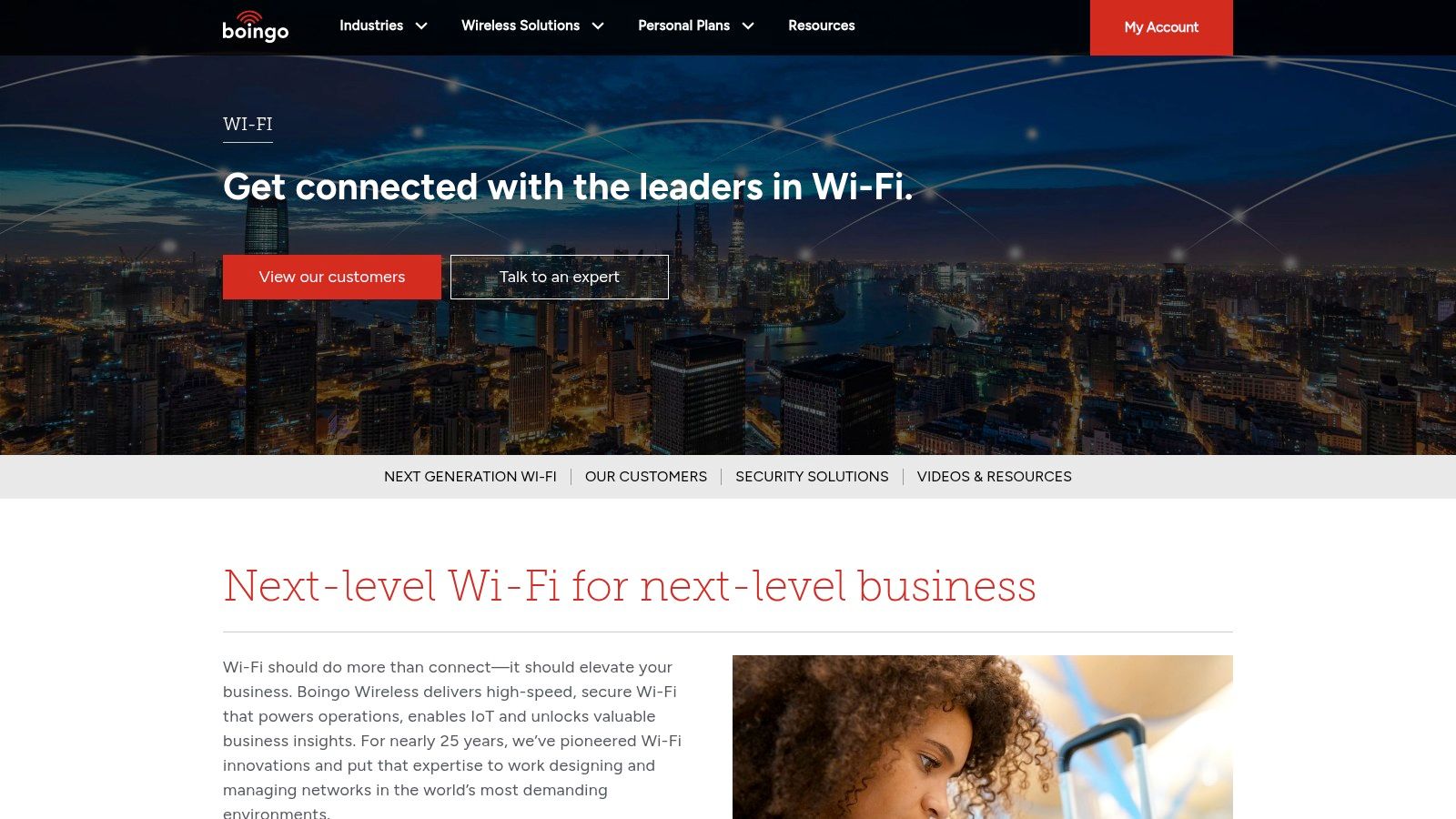 Boingo — Managed Wi-Fi for Venues, Multifamily, CRE, and Public Spaces