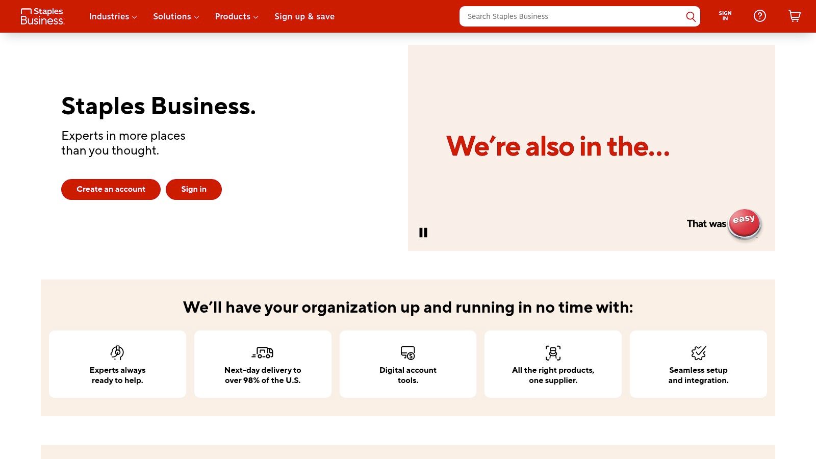 Staples Business Advantage