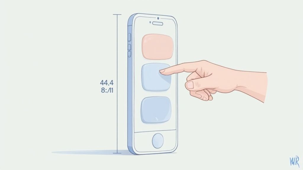 Touch-Friendly Interface Elements