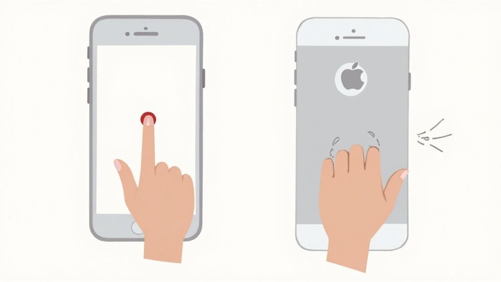 iPhone showing AssistiveTouch and Back Tap settings