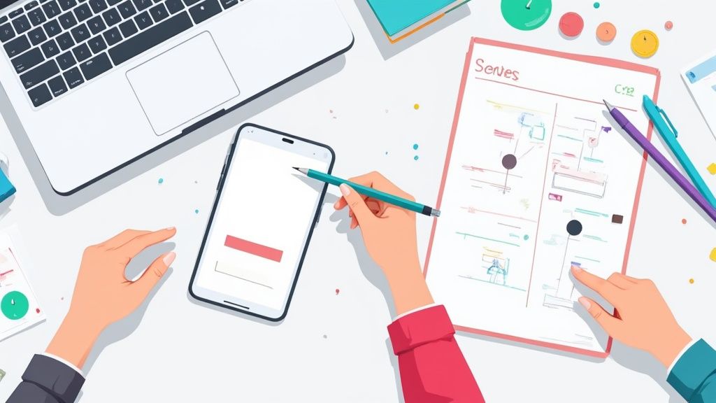 Create an iPhone App Mockup That Converts