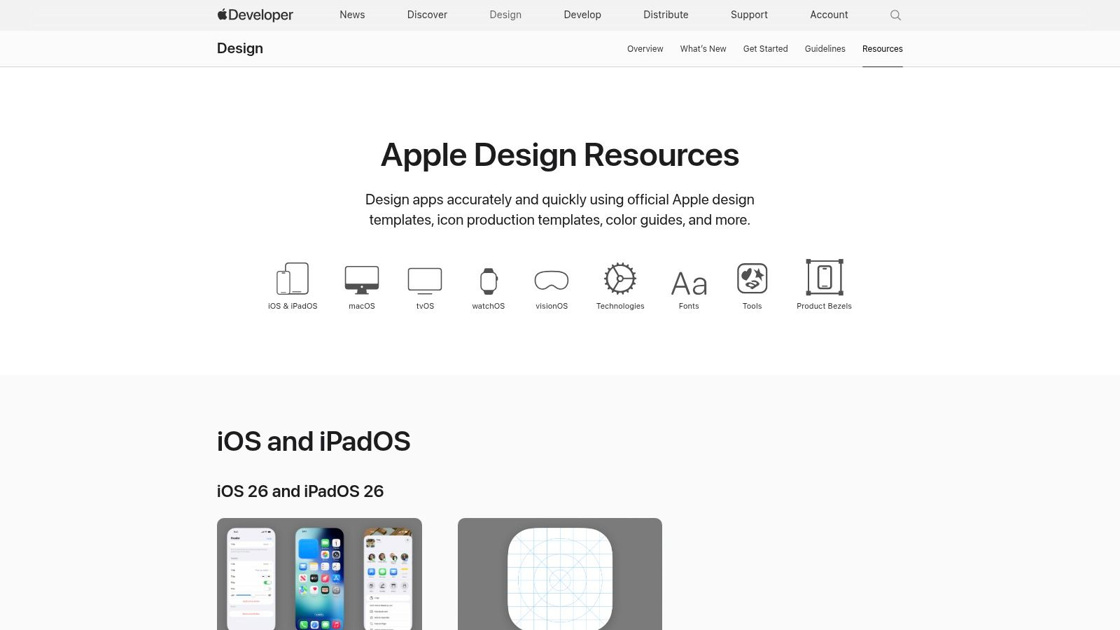 Apple Design Resources