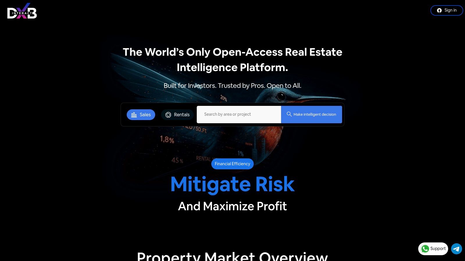 DXBinteract – Open-access real estate intelligence (DLD-sourced)