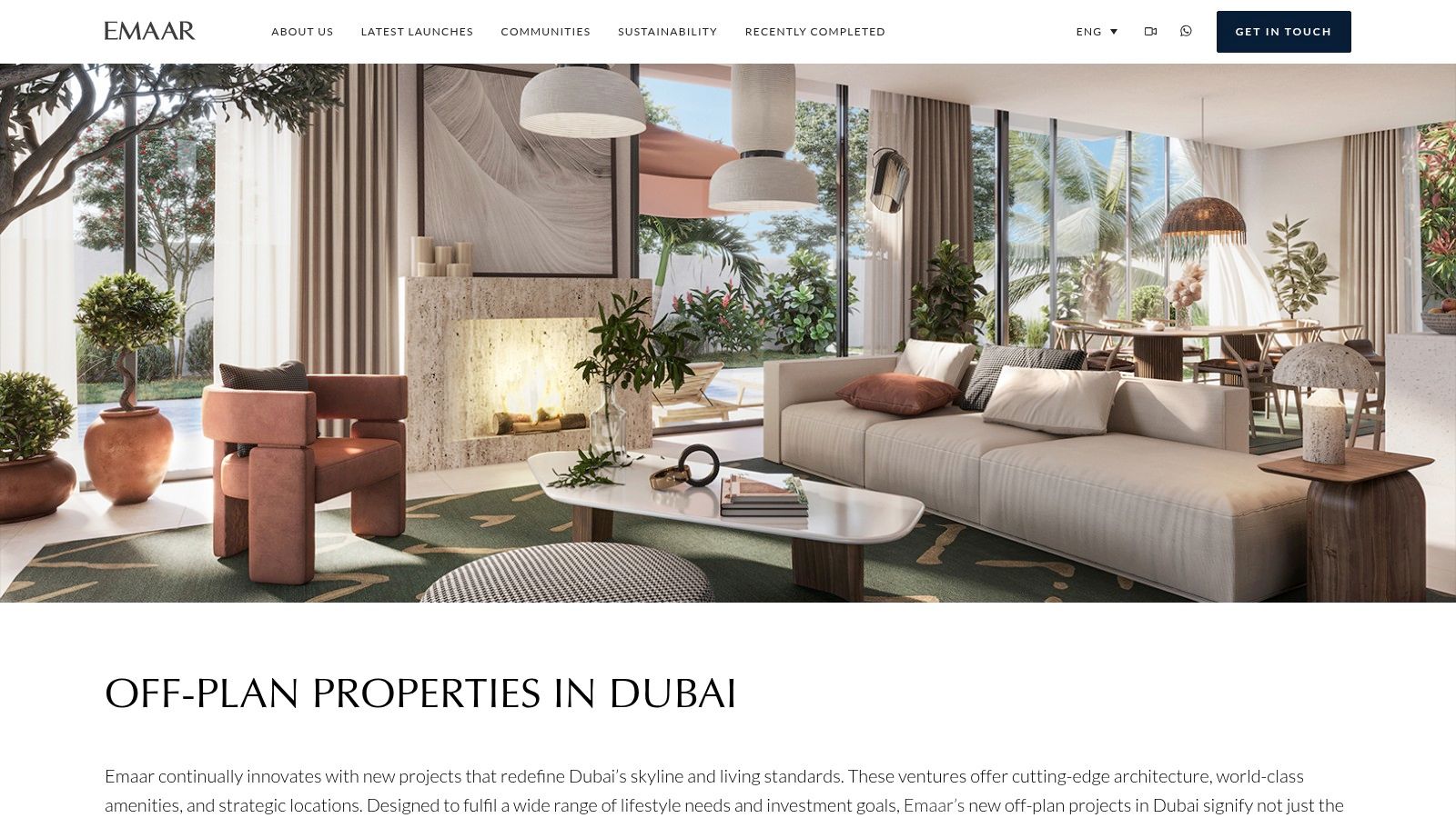 Emaar Properties – Off‑Plan Projects (official)