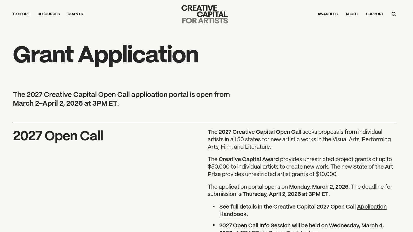 Creative Capital