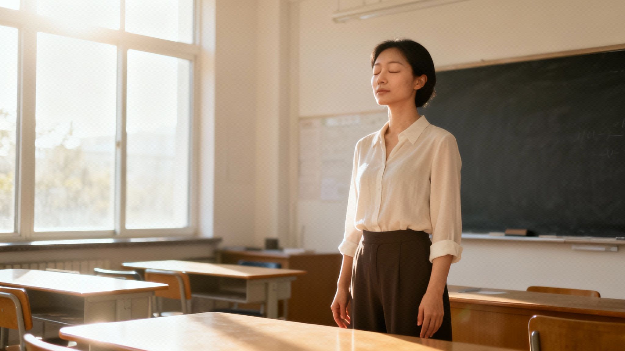 A person's hands open over a book, with glowing icons representing different skills.