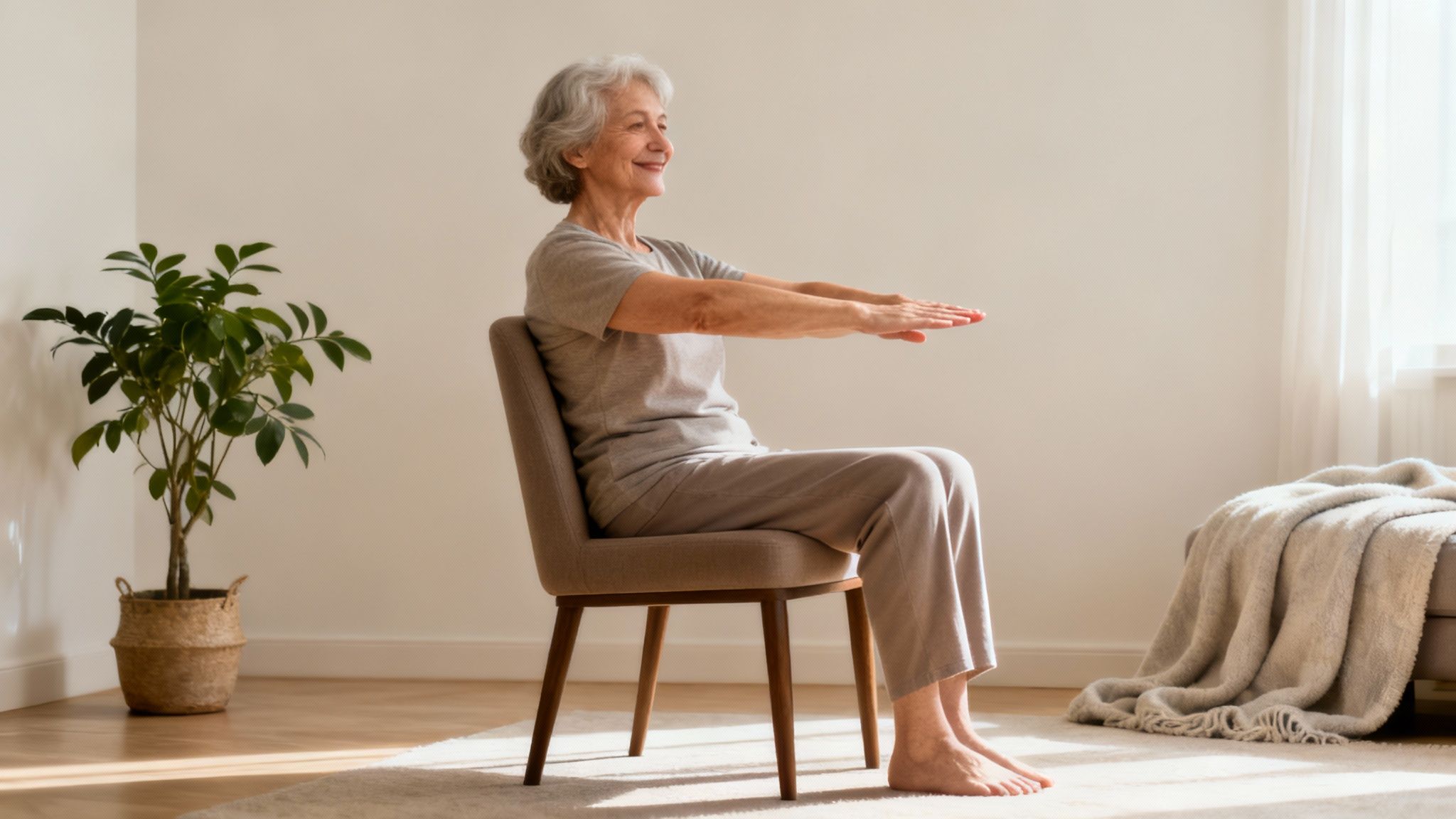 Senior-Friendly Full Body Chair Yoga (30-Minute Routine)