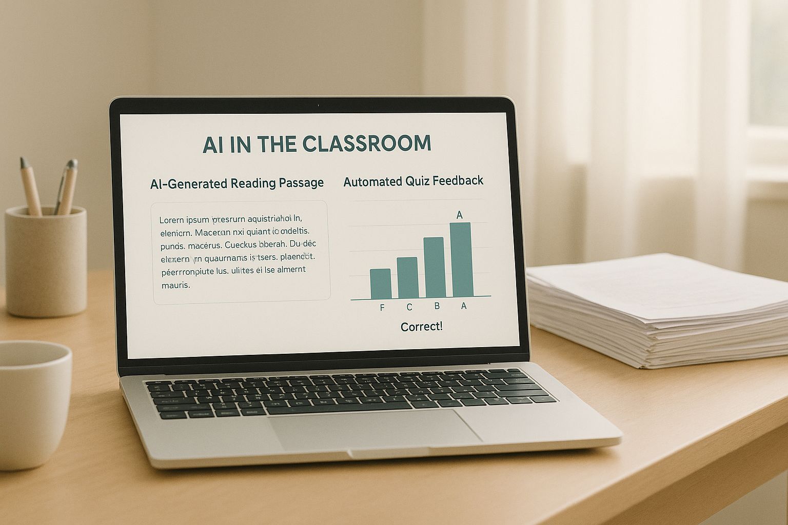 Infographic about ai for teachers