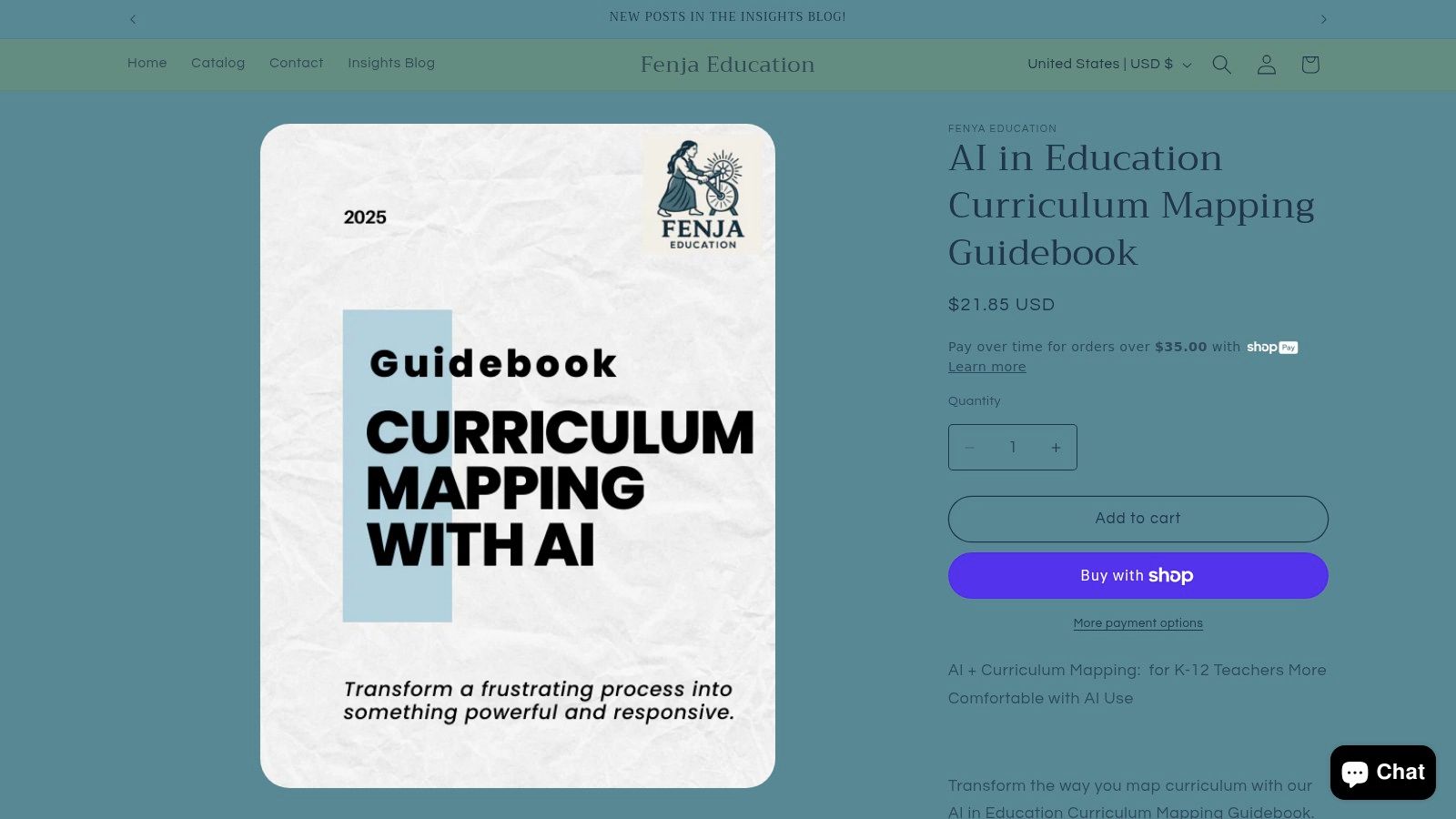 AI in Education Curriculum Mapping Guidebook
