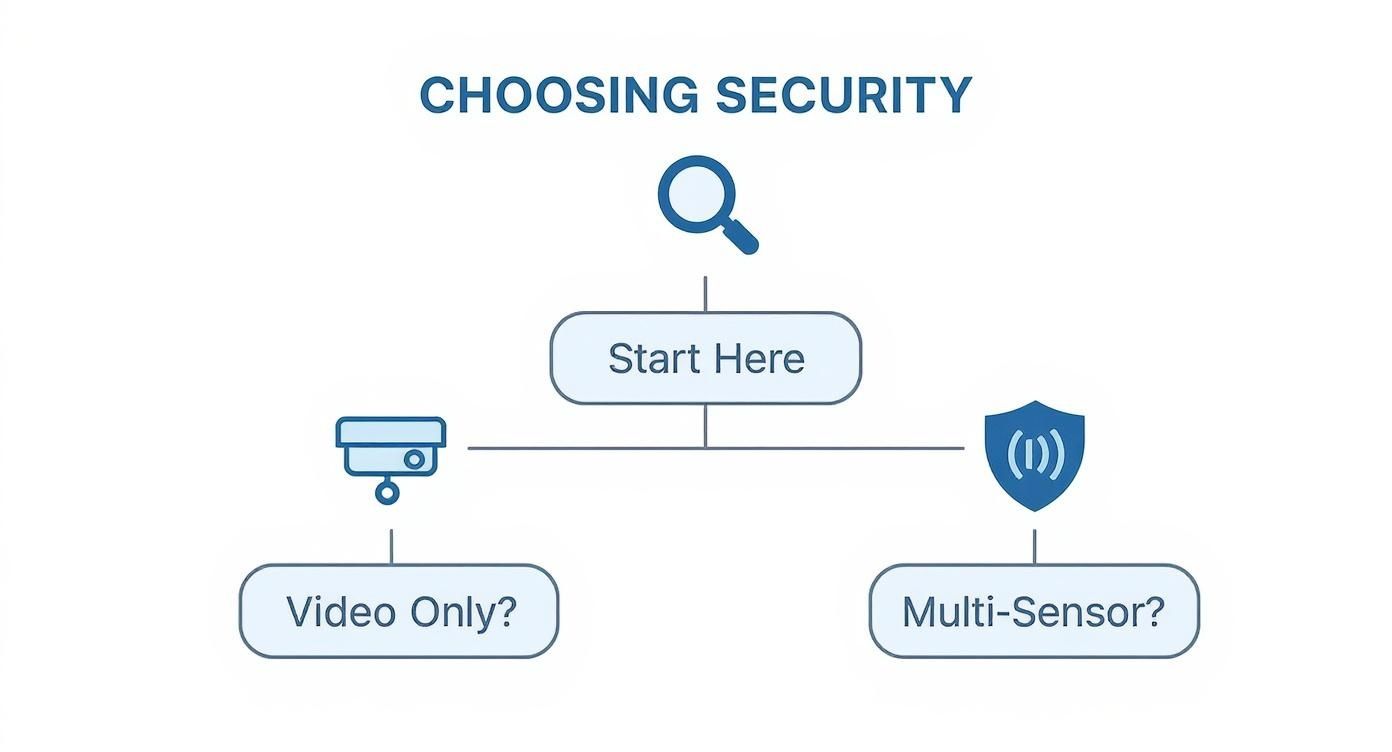 Infographic about best commercial security systems