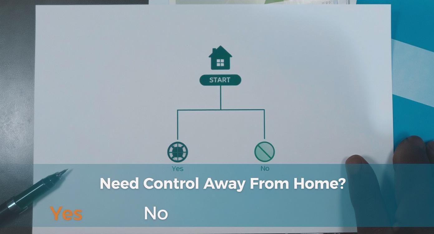 Infographic about home assistant remote access