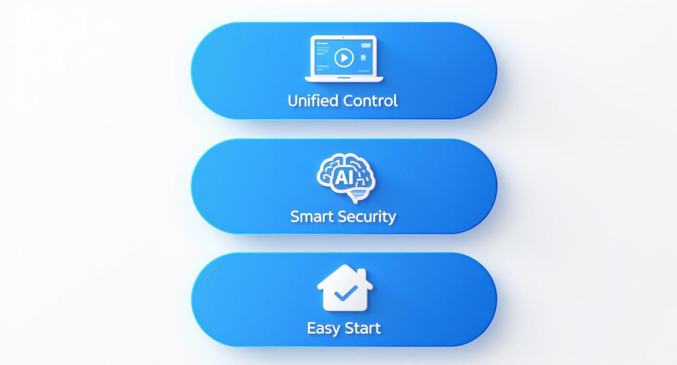 Infographic about smart home automation installation