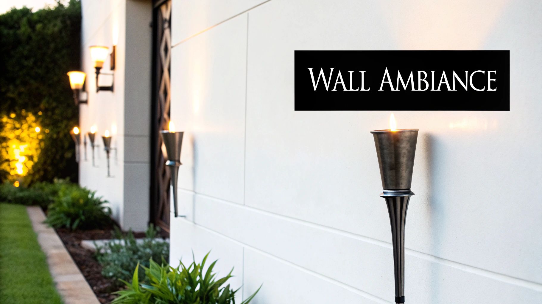 Candle Wall Sconces and Mounted Displays
