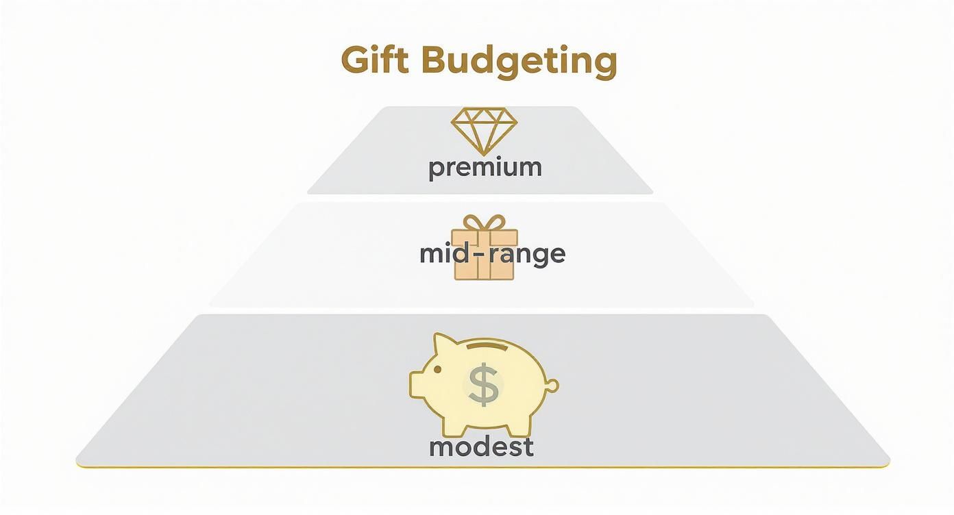 Infographic about corporate gift ideas for clients