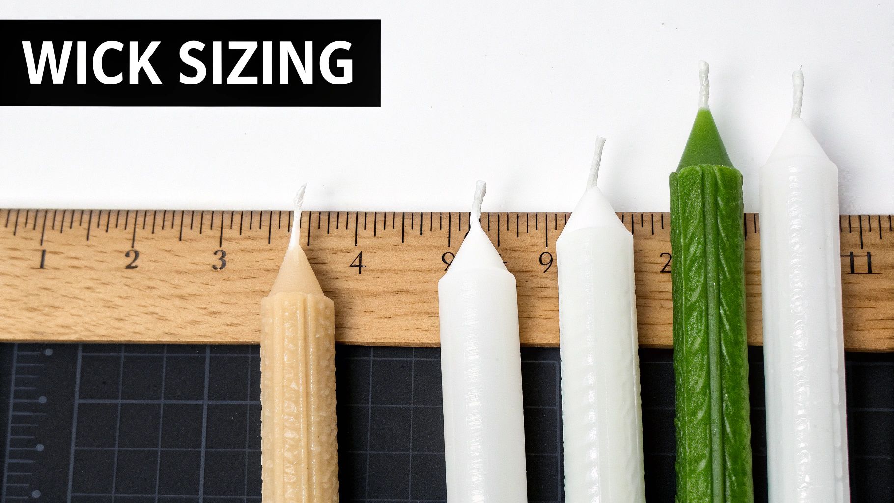 Strategic Wick Selection and Sizing