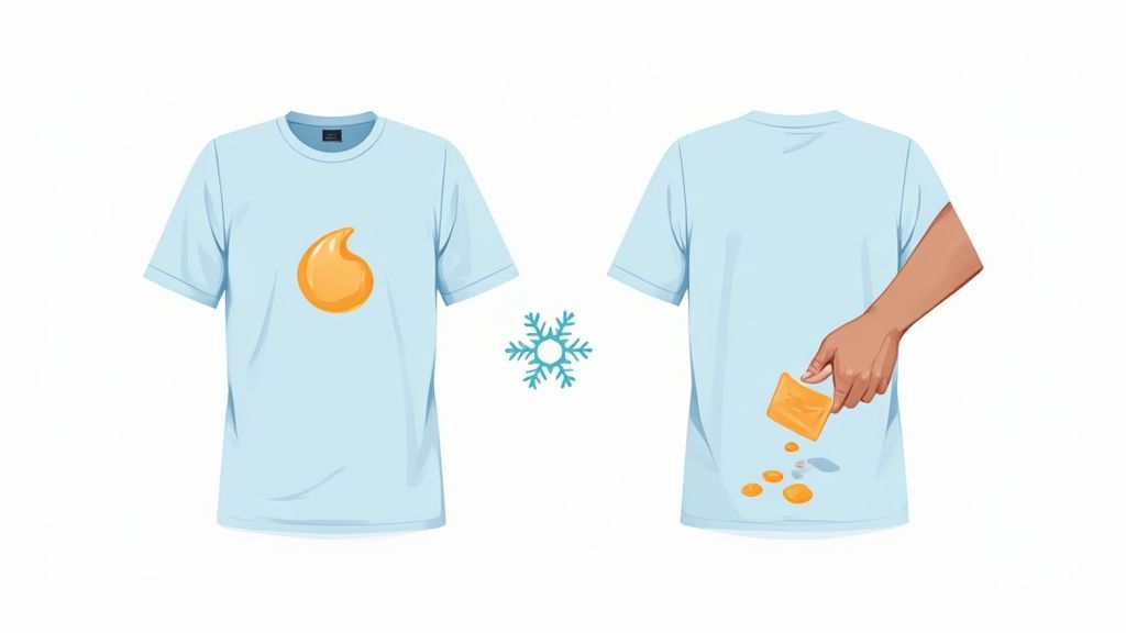 Applying Heat-Transfer on Denim