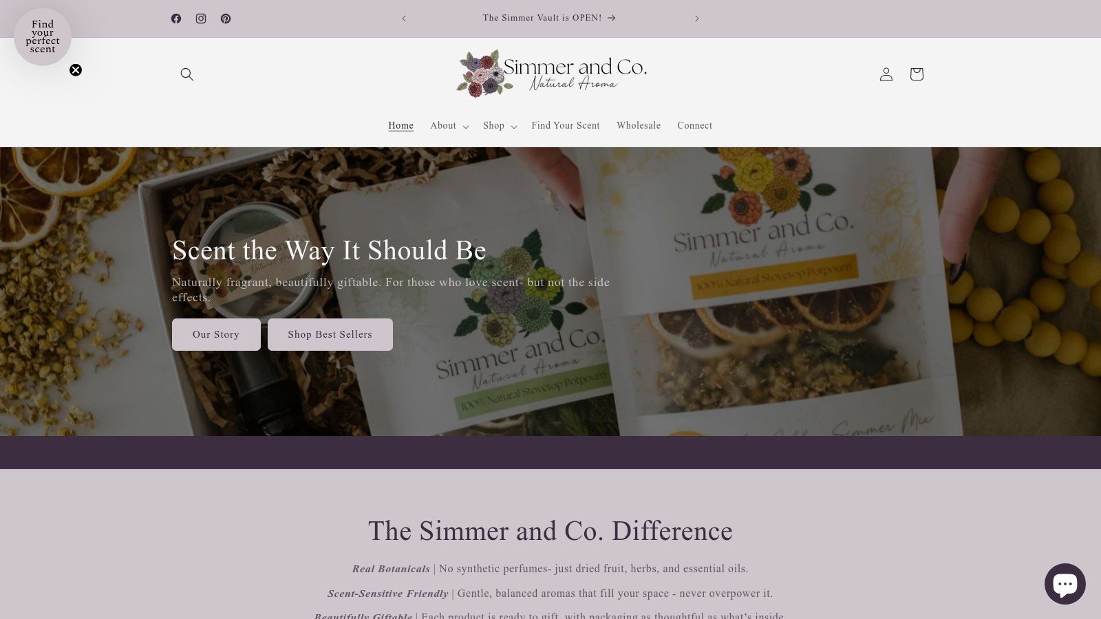 Simmer & Co Natural Aroma Inc