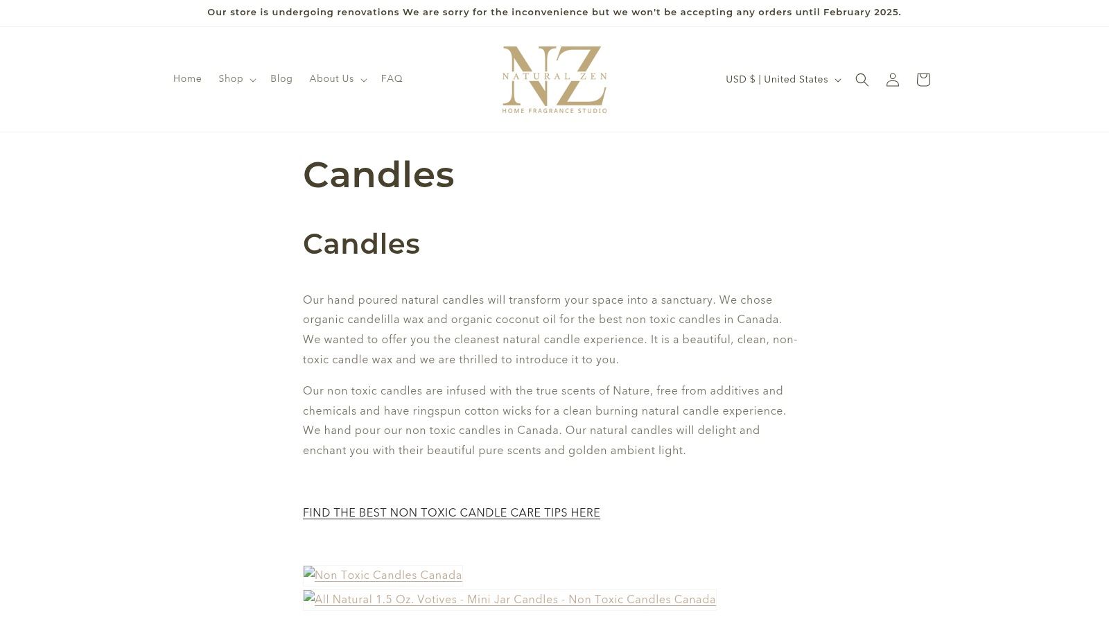 Natural Zen Home Fragrance Studio