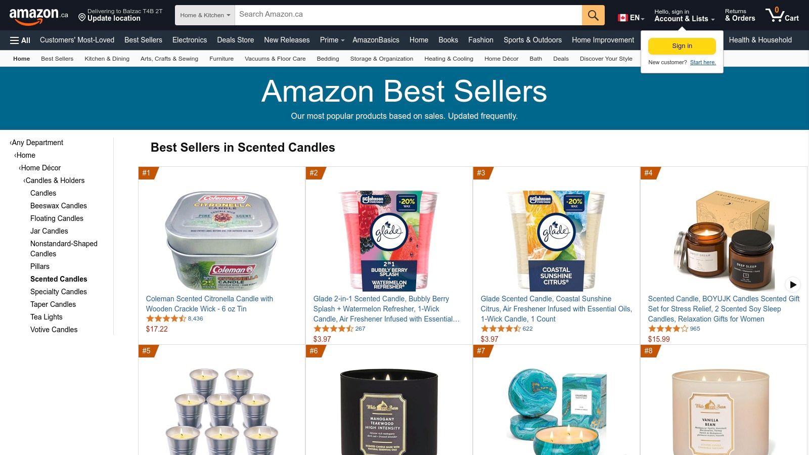 Amazon Canada
