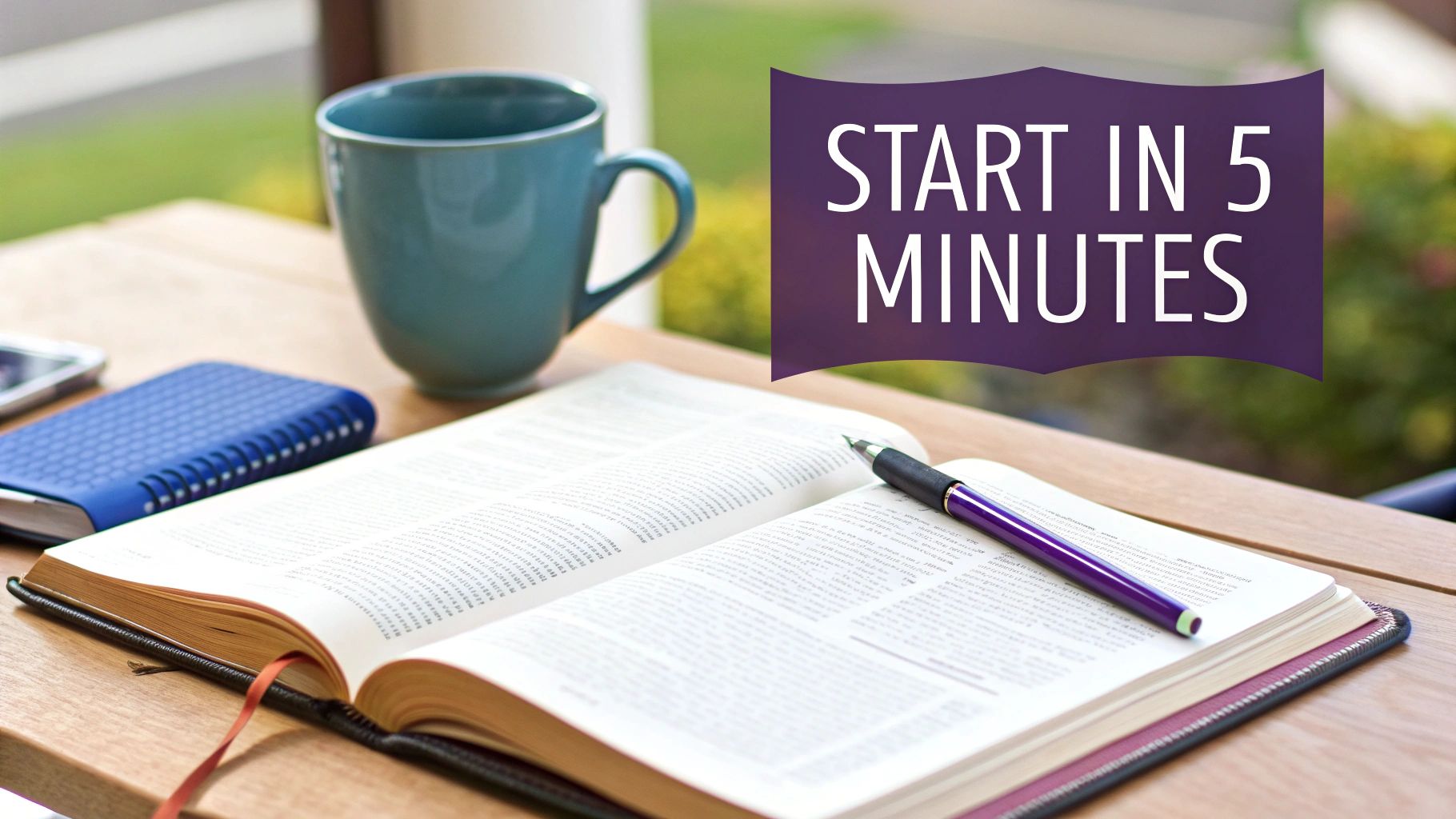 A woman's hands working on a Bible journal page with colorful pens and washi tape.