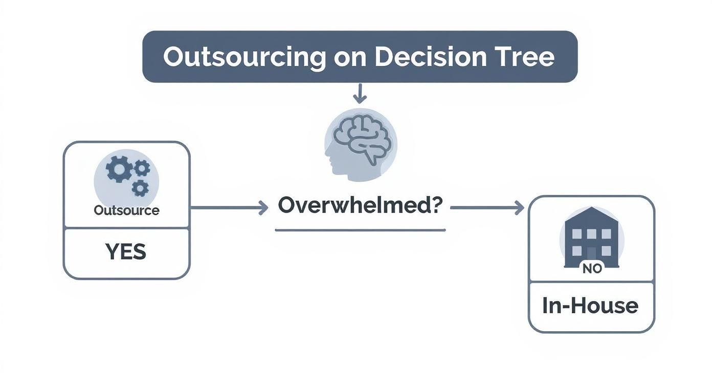 Infographic about legal outsource services