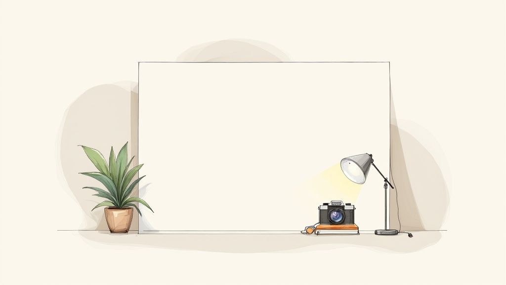 Create a Professional Environment and Backdrop