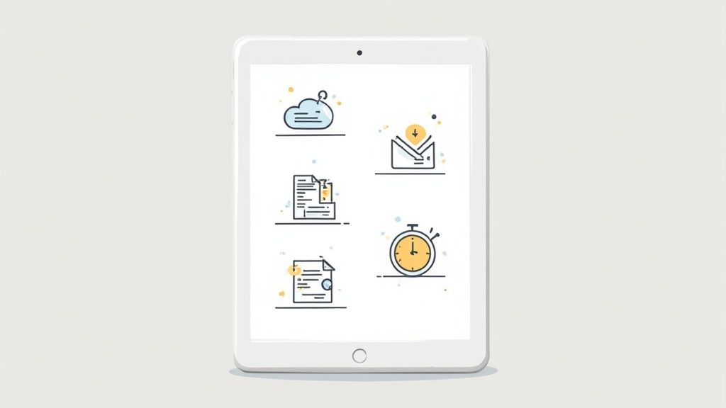 A group of diverse remote developers collaborating on a project through video calls and shared digital tools.