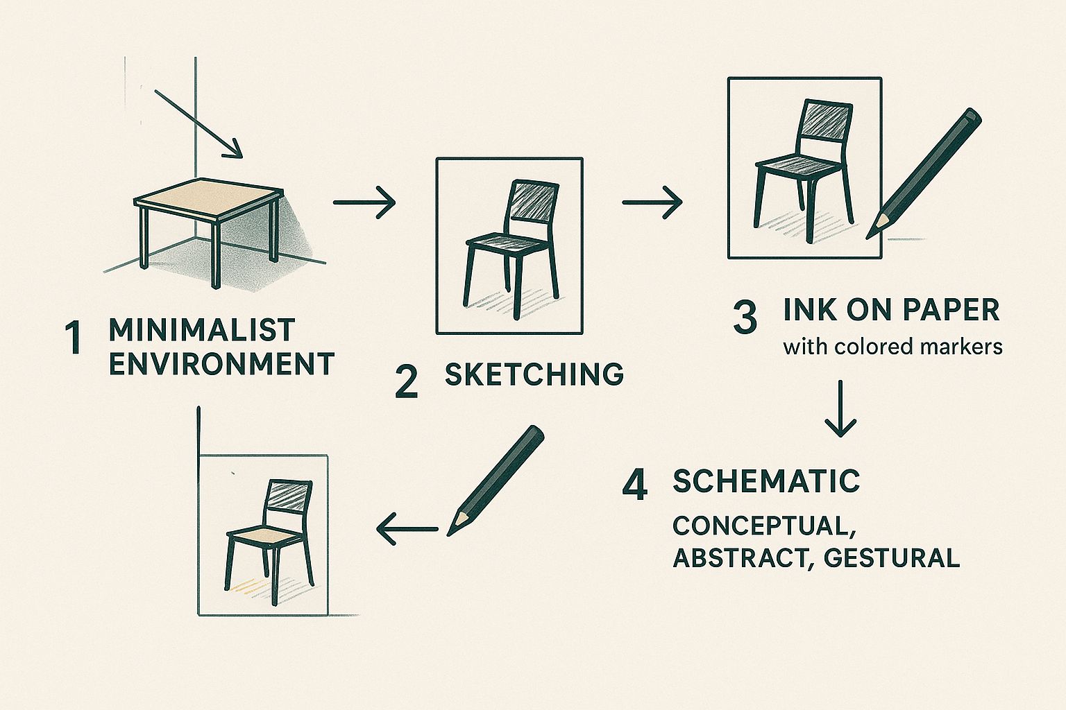 Infographic about preparing for a video interview