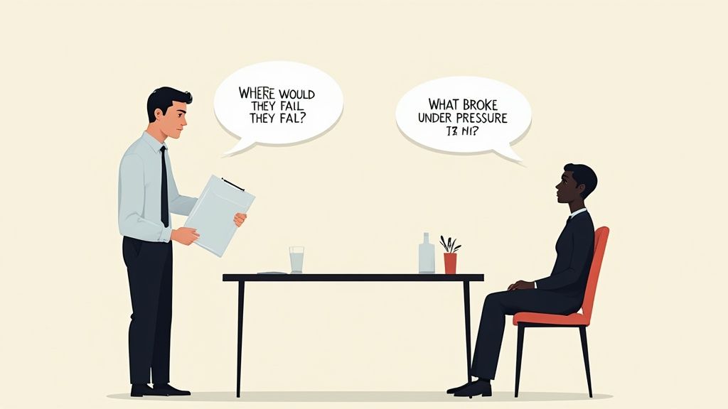 A person conducting a reference check call in a professional setting