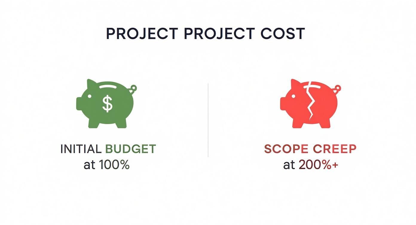 Infographic about reduce software development costs
