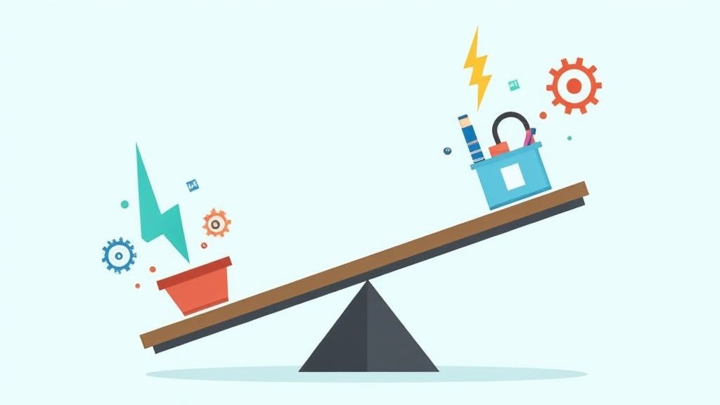 A dashboard showing performance metrics like CPU usage, memory, and network throughput, illustrating the concept of server performance analysis.