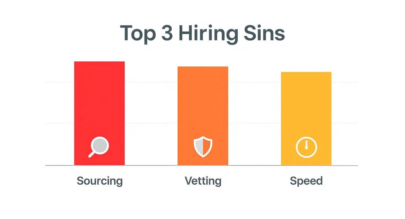 Infographic about recruitment software comparison
