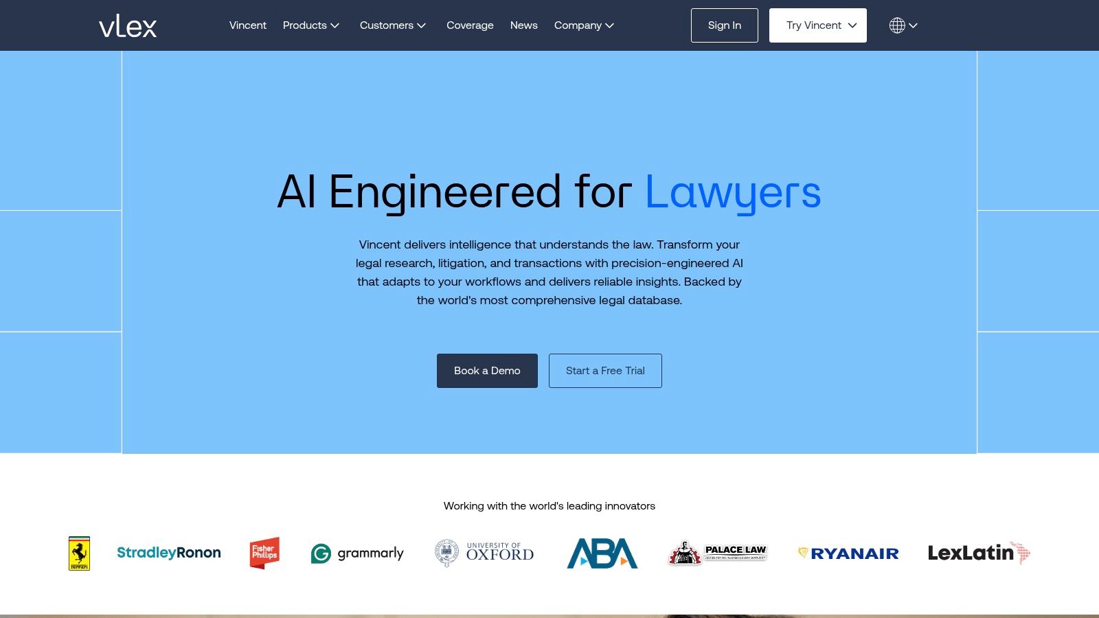 vLex (including Fastcase content)