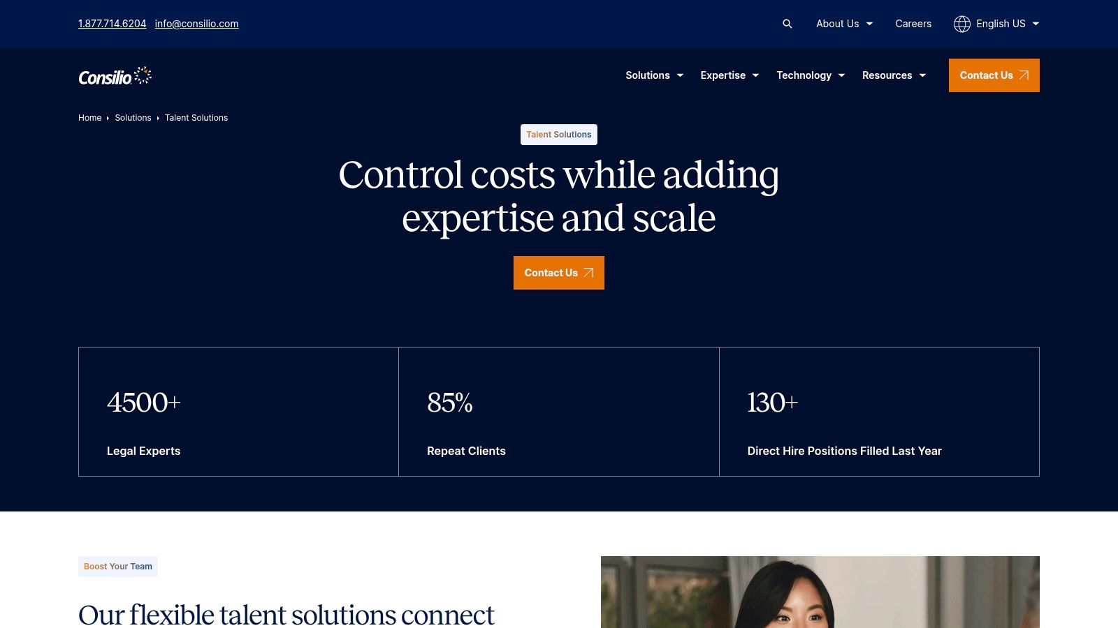 Consilio – Talent Solutions (Lawyers On Demand)