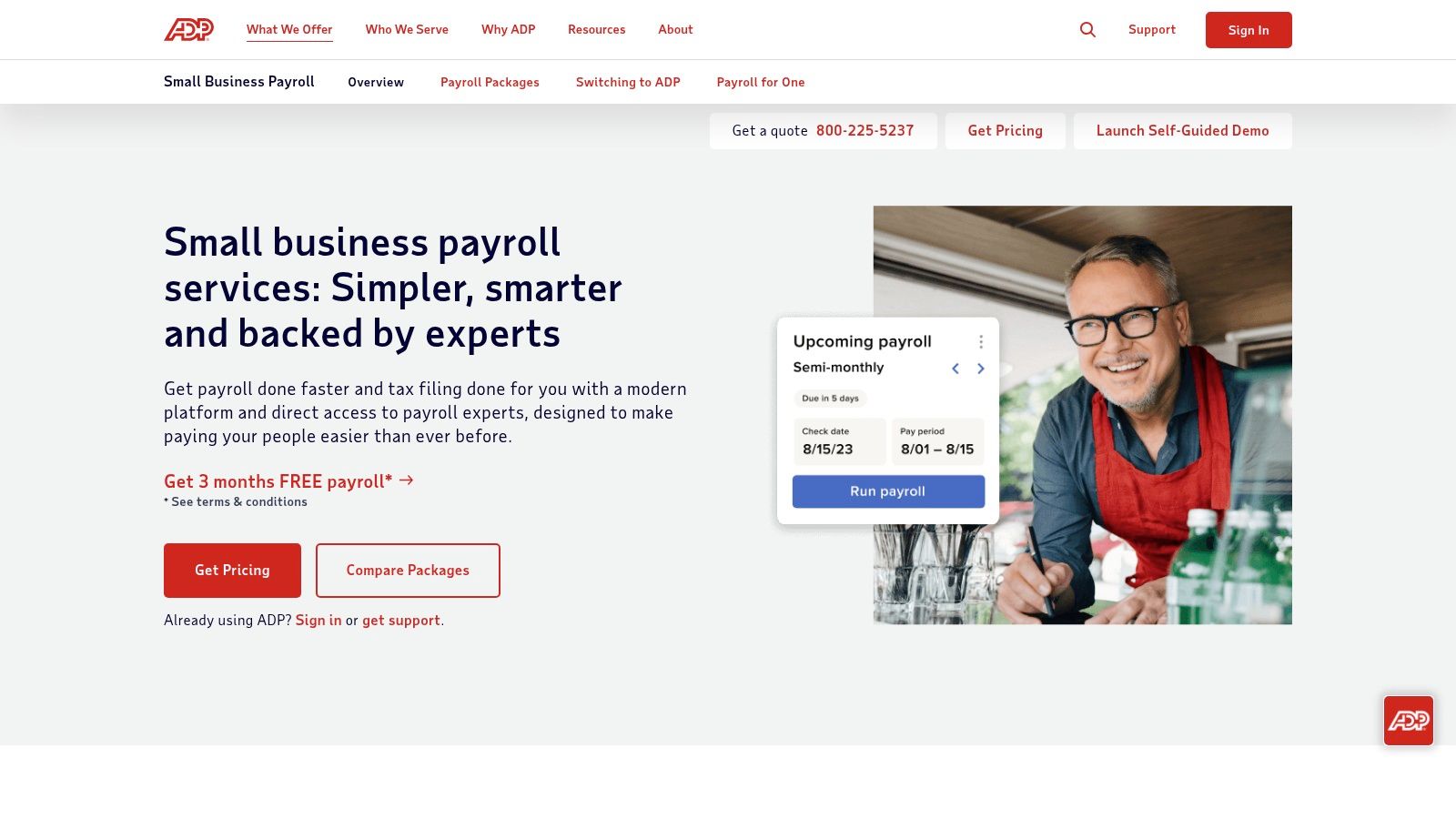 ADP (RUN, ADP TotalSource PEO)